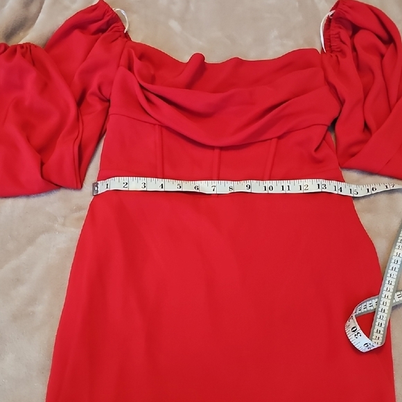 Princess Polly Lillie Long Sleeve Mini Dress Size 6 - Picture 8 of 10